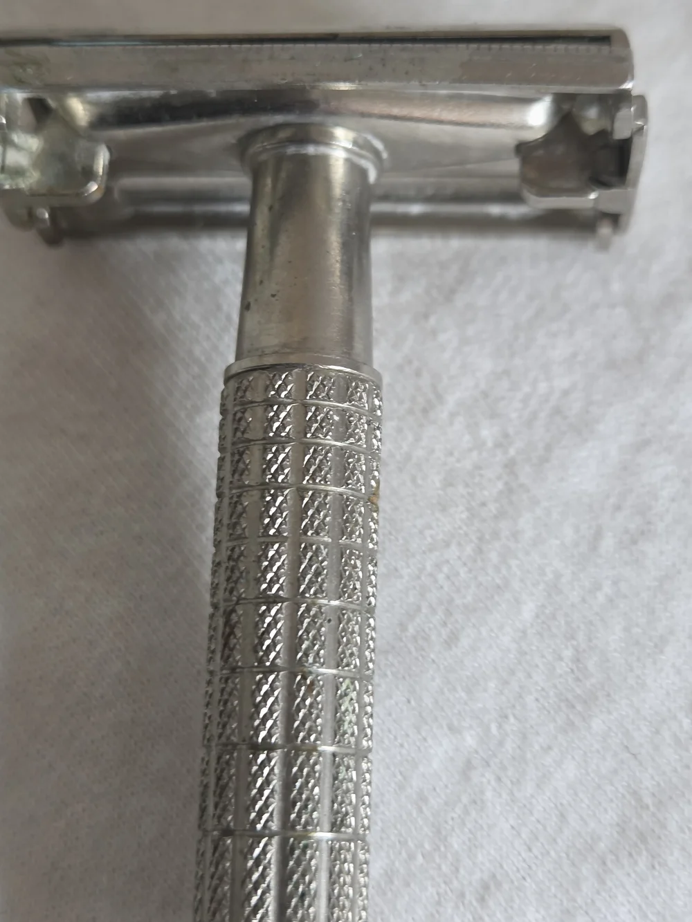 Vintage Gillette Classic Double Edge Safety Razor - Silver
